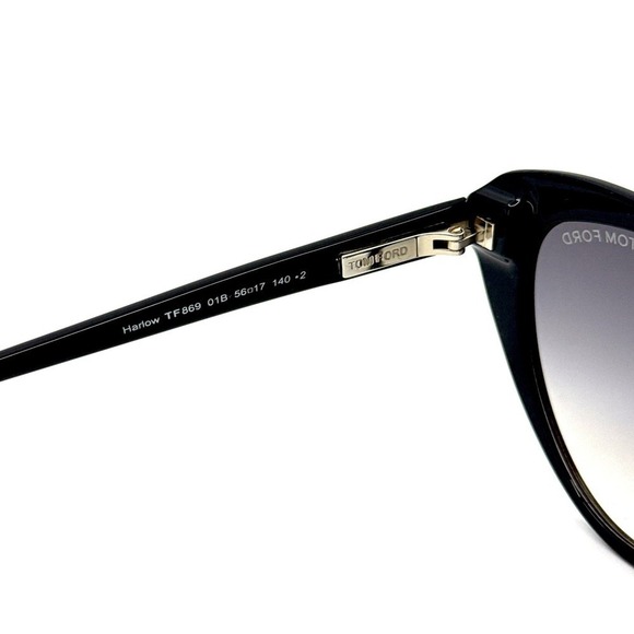 NEW!!! TOM FORD Harlow Sunglasses TF869 01B Authentic main image 7
